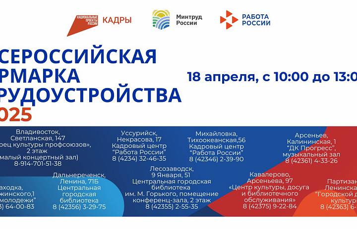 Всероссийская ярмарка трудоустройства